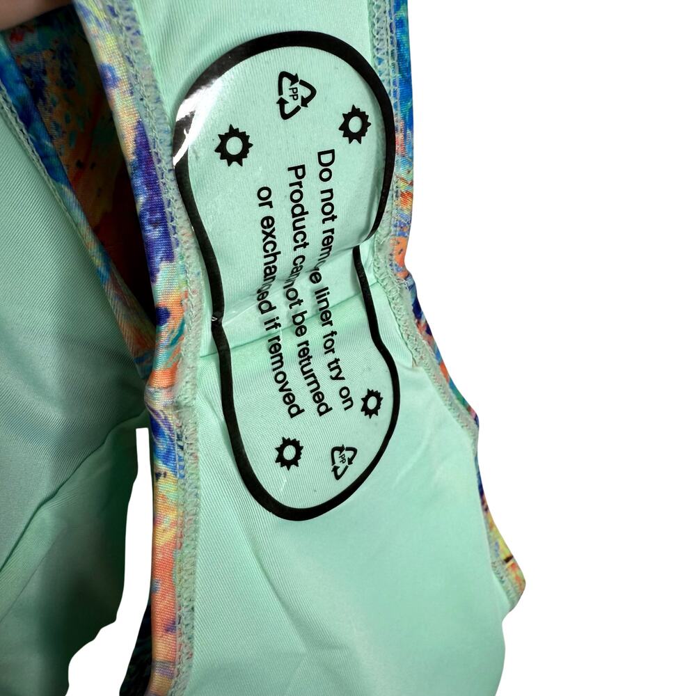 Born Primitive Tropics Floral 4 Way Stretch Athletic Bikini Bottoms Size Small - Picture 8 of 10